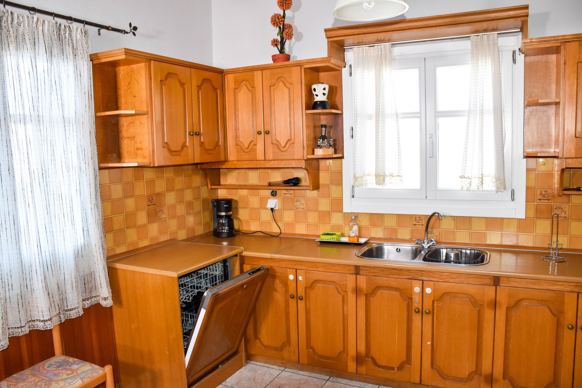 Vila Aegean Sea View Batsi Exteriér fotografie